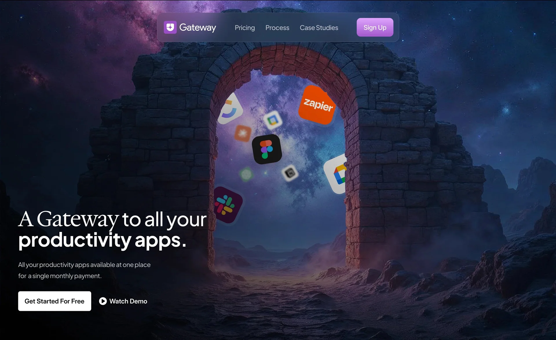 Gateway — Web design