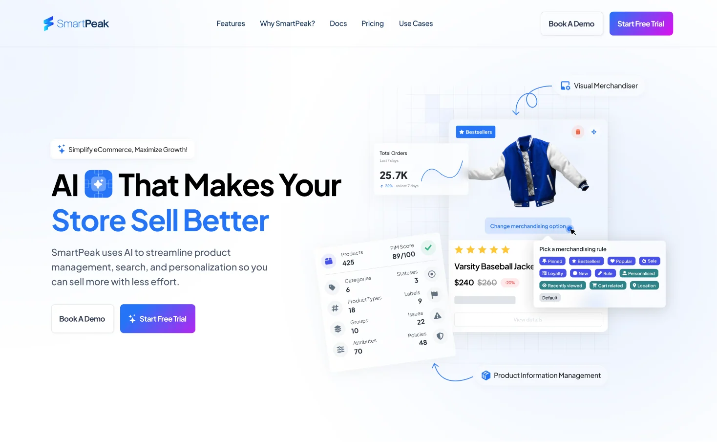 SmartPitch — AI product / Web design